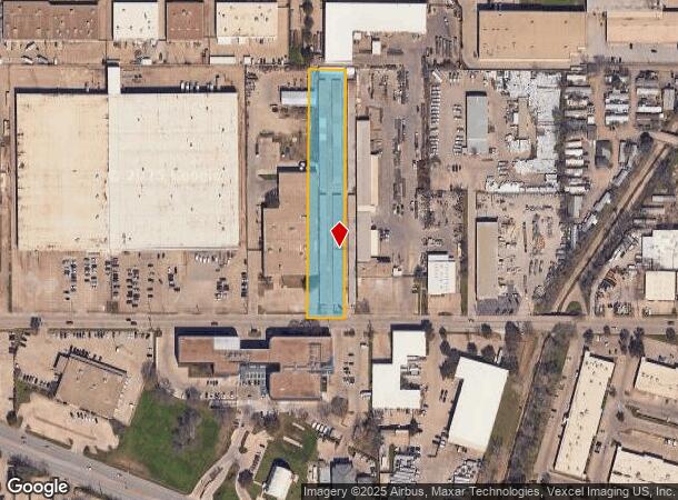  2601 Willowbrook Rd, Dallas, TX Parcel Map
