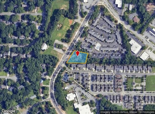 4651 Chamblee Dunwoody Rd, Atlanta, GA Parcel Map
