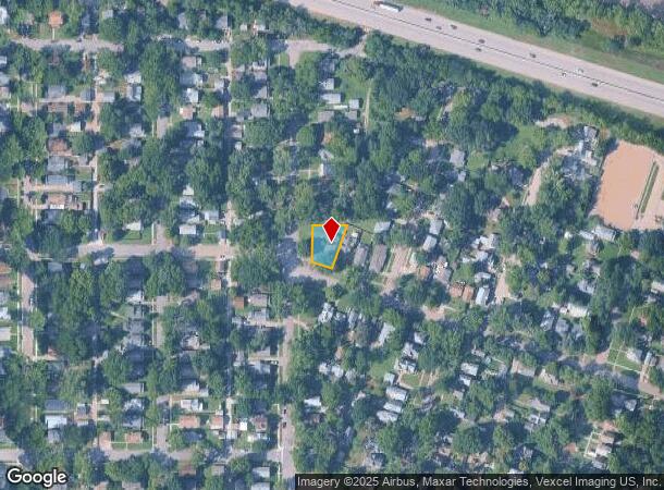  1226 W 1St Ave, Topeka, KS Parcel Map