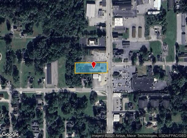  624 N Main St, Hubbard, OH Parcel Map