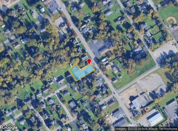  100 Osceola Rd, Syracuse, NY Parcel Map
