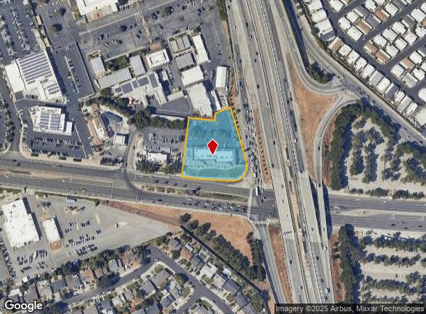  705 Capitol Expressway Auto Mall, San Jose, CA Parcel Map