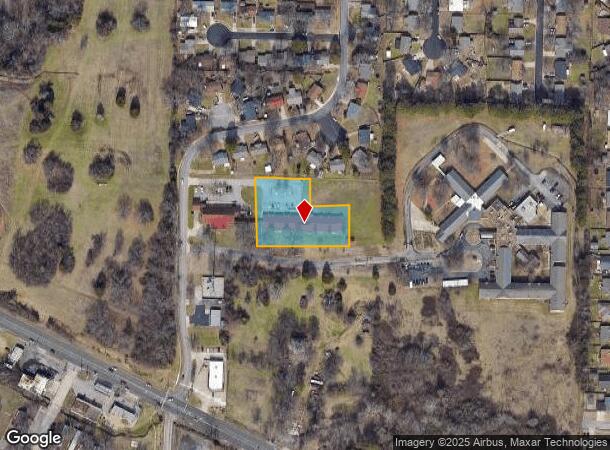  1601 M St, Barling, AR Parcel Map