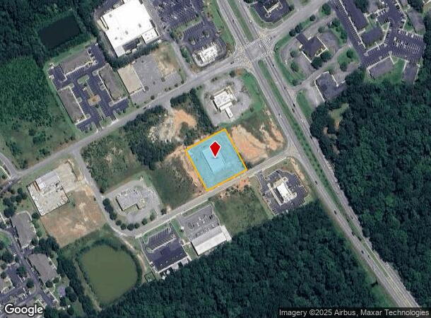  608 Towne Park Dr W, Rincon, GA Parcel Map