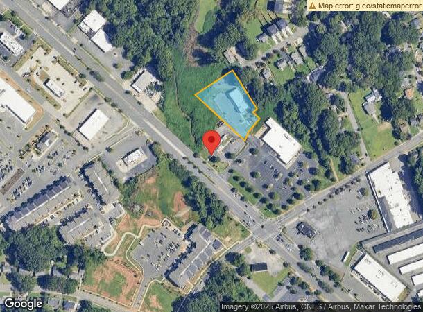  2550 Freedom Dr, Charlotte, NC Parcel Map