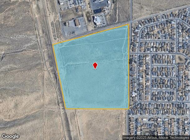 11500 Eucariz Ave Sw, Albuquerque, NM Parcel Map