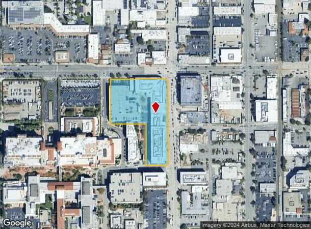  625 S Fair Oaks Ave, Pasadena, CA Parcel Map