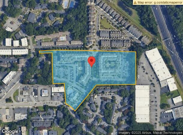  1185 Collier Rd Nw, Atlanta, GA Parcel Map