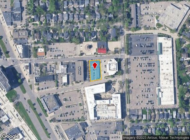 1006 Bowers St, Birmingham, MI Parcel Map