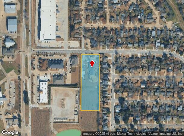  1400 Caplin Dr, Arlington, TX Parcel Map