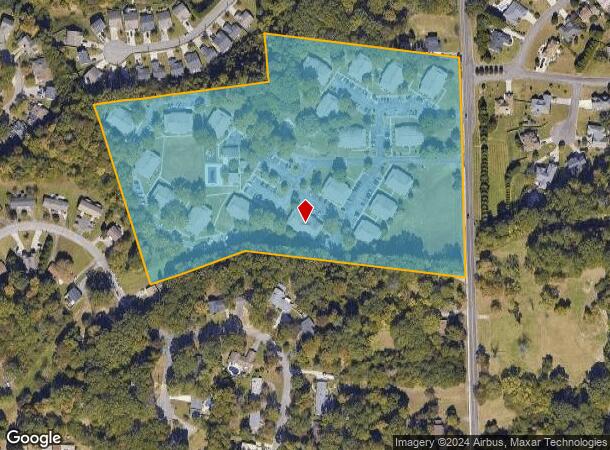  5999 Tannahill Dr, Knoxville, TN Parcel Map