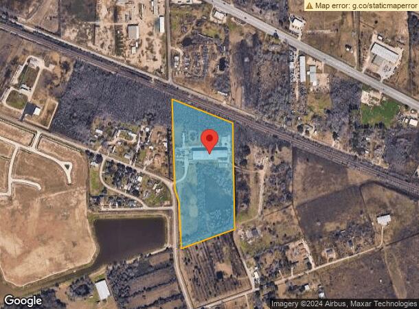  2200 E House St, Alvin, TX Parcel Map