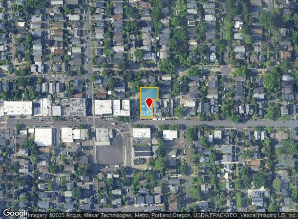 5011 Se Hawthorne Blvd, Portland, OR Parcel Map