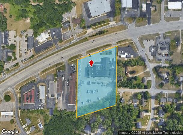  5190 Plainfield Ave Ne, Grand Rapids, MI Parcel Map