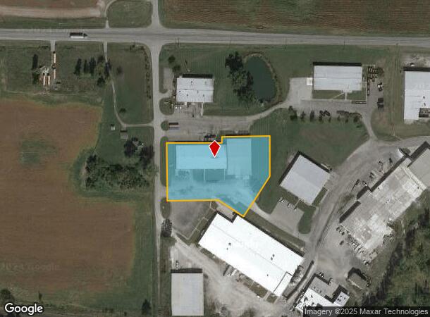  6886 N 400 E, Kendallville, IN Parcel Map