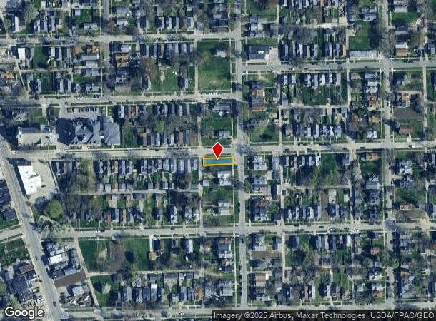  2857 Elm St, Toledo, OH Parcel Map
