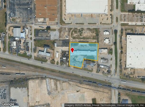 3501 E Division St, Arlington, TX Parcel Map