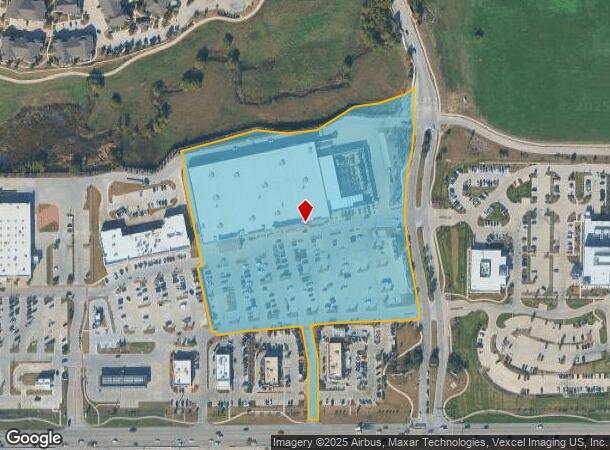  4450 W University Dr, Prosper, TX Parcel Map