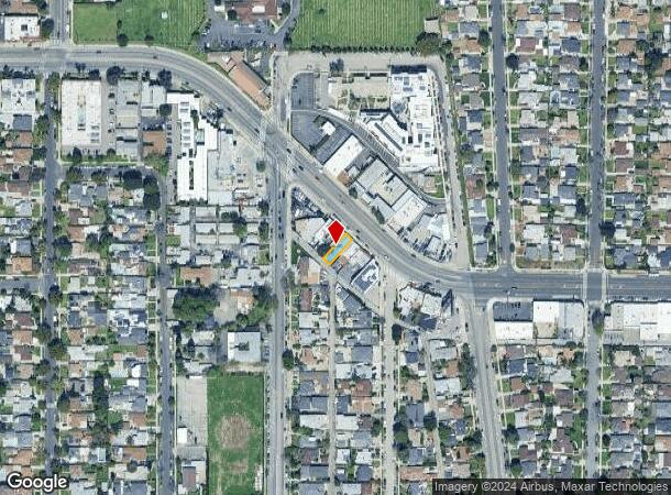  10550 Victory Blvd, North Hollywood, CA Parcel Map