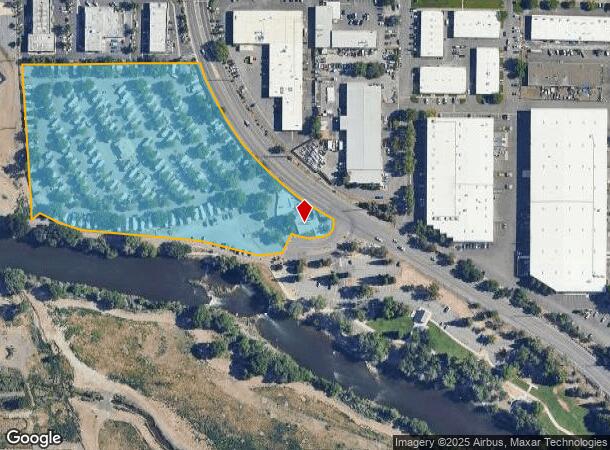  1405 S Rock Blvd, Sparks, NV Parcel Map