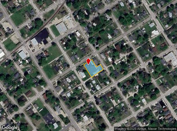  709 N 12Th St, Vincennes, IN Parcel Map