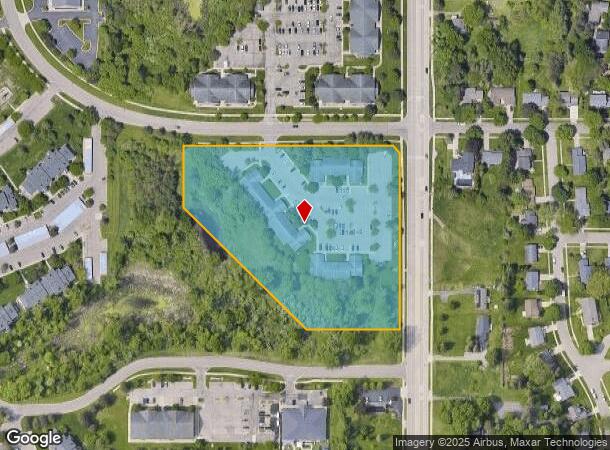 3887 Okemos Rd, Okemos, MI Parcel Map