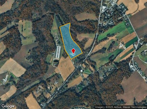  6400 Delta Rd, Delta, PA Parcel Map