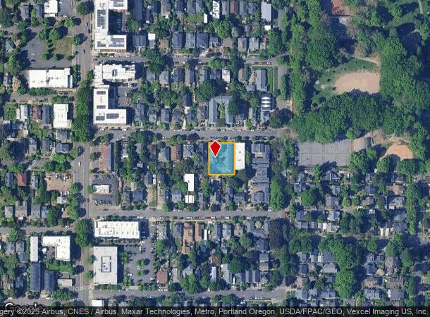 550 Ne Fargo St, Portland, OR Parcel Map