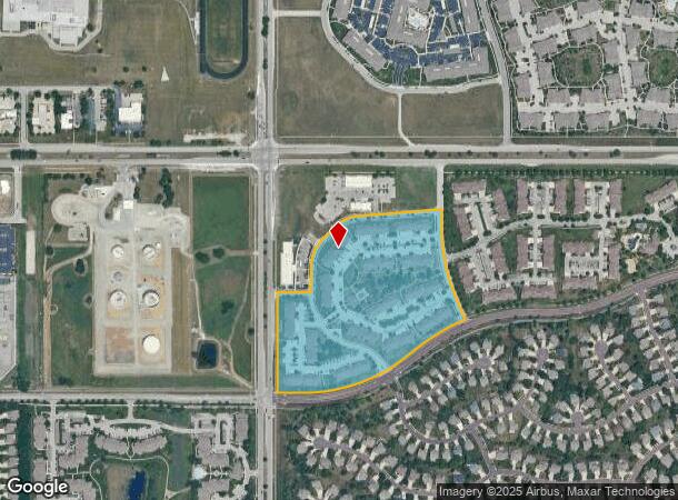 13601 Hauser St, Overland Park, KS Parcel Map