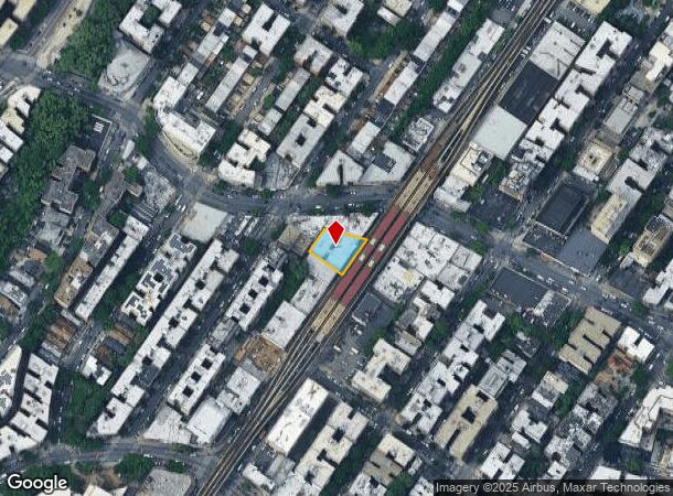  2021 Jerome Ave, Bronx, NY Parcel Map