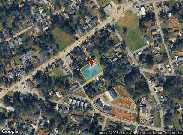  207 King St, Greer, SC Parcel Map