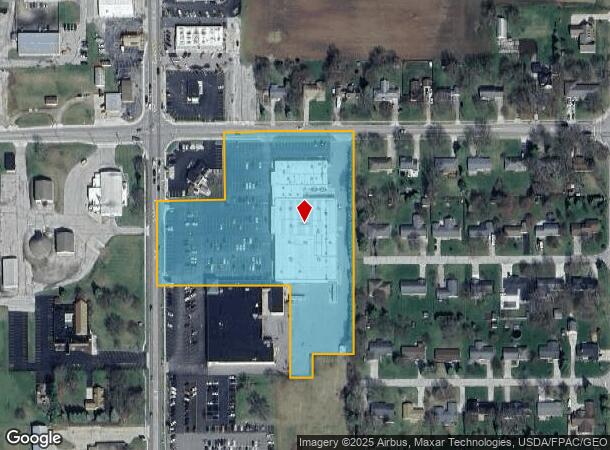  828 N 836 844 North Shoop Ave, Wauseon, OH Parcel Map