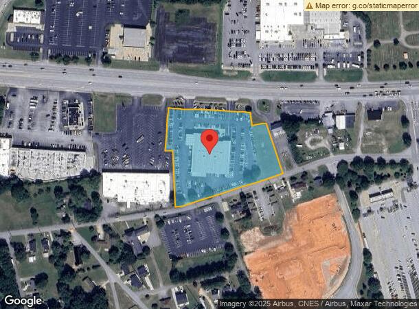  14125 E Wade Hampton Blvd, Greer, SC Parcel Map