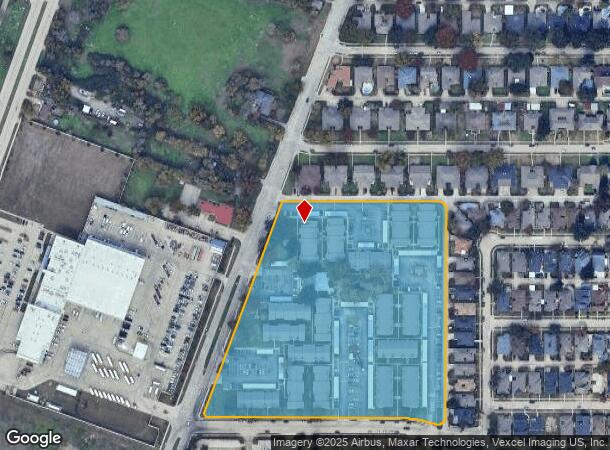  1111 Abrams Rd, Richardson, TX Parcel Map