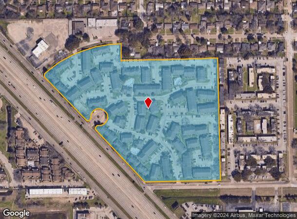  10809 Gulf Fwy, Houston, TX Parcel Map