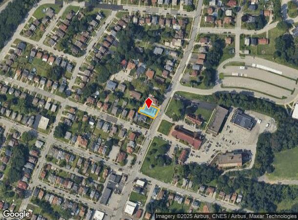 3136 Main St, Homestead, PA Parcel Map