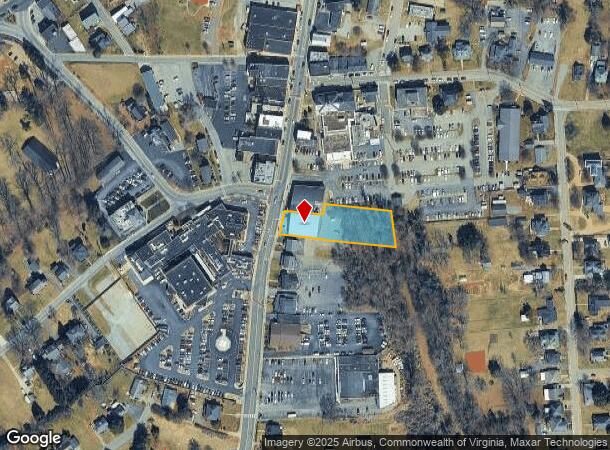 345 S Main St, Rocky Mount, VA Parcel Map