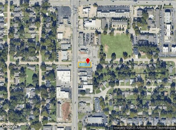 4203 S Peoria Ave, Tulsa, OK Parcel Map