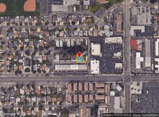  1100 W Porter Ave, Fullerton, CA Parcel Map