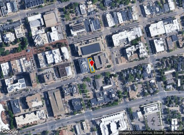  1515 Walnut St, Boulder, CO Parcel Map