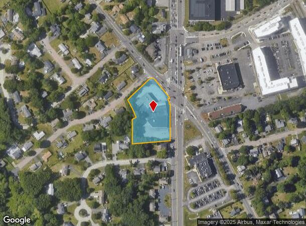  505 Pond St, South Weymouth, MA Parcel Map