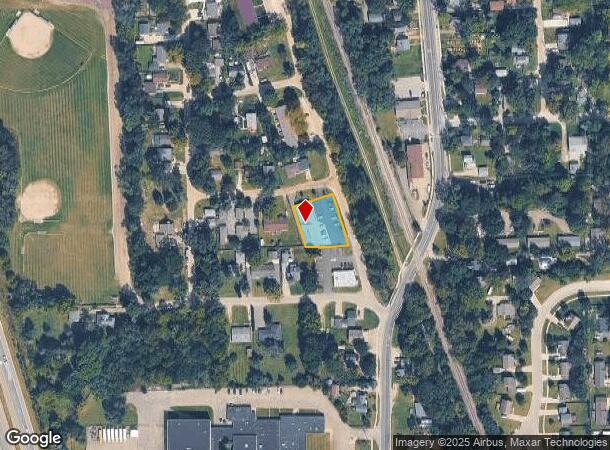 9075 Brookside Dr, Whitmore Lake, MI Parcel Map