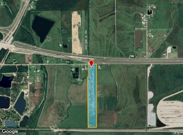 21259 S Frontage Rd, Iowa, LA Parcel Map
