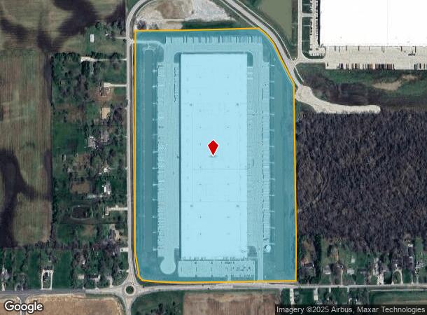  2400 E Whiteland Rd, Whiteland, IN Parcel Map