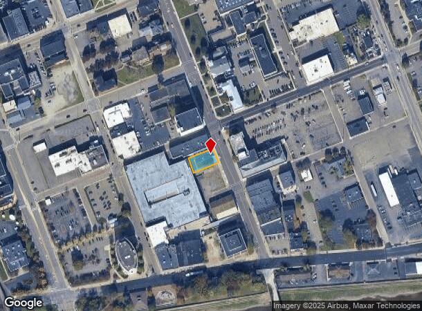  163 Lake St, Elmira, NY Parcel Map