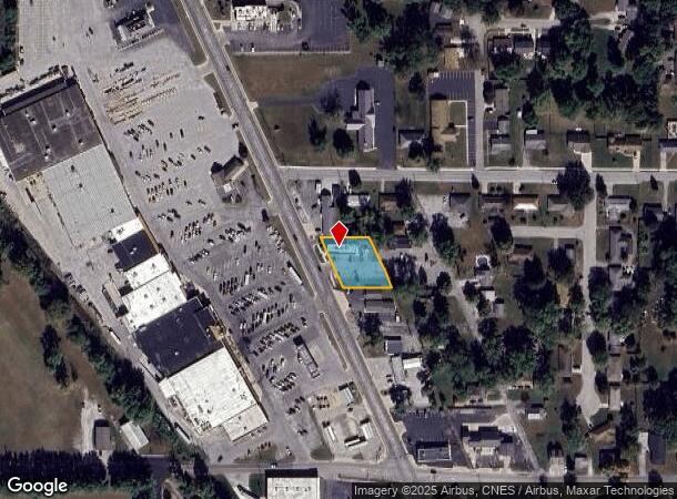 1009 N Main St, Monticello, IN Parcel Map