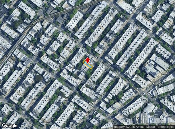  1825 Putnam Ave, Ridgewood, NY Parcel Map