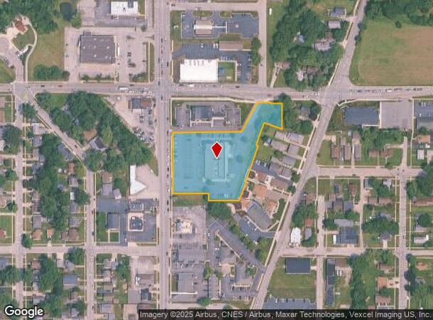  906 N Main St, Crown Point, IN Parcel Map