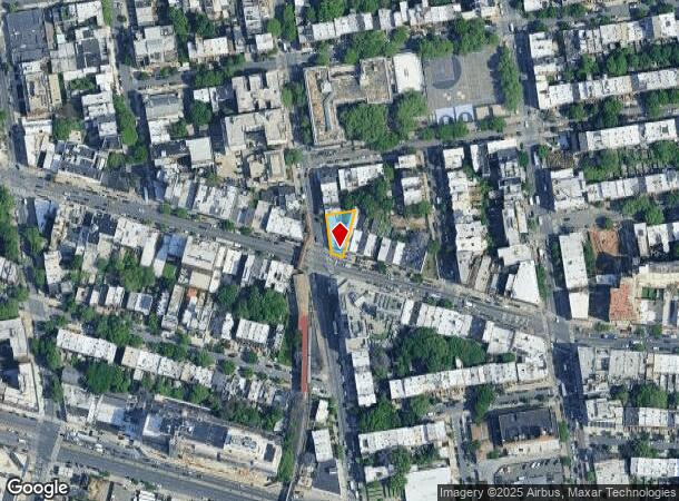  1153 Fulton St, Brooklyn, NY Parcel Map