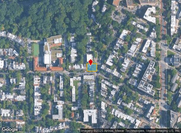  1701 Newton St Nw, Washington, DC Parcel Map